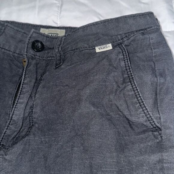 Vans Boys Navy Shorts Size 12 100% Cotton Casual Wear - Picture 2 of 6